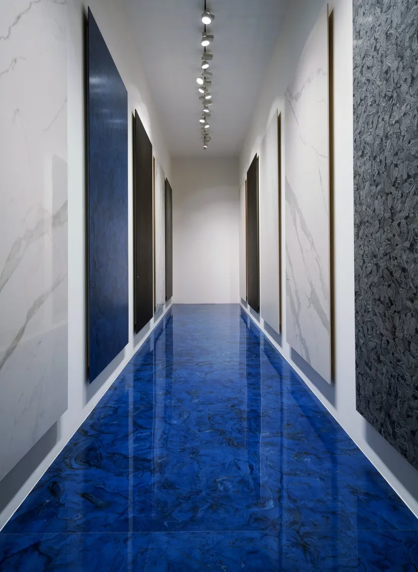 Porcelain flooring